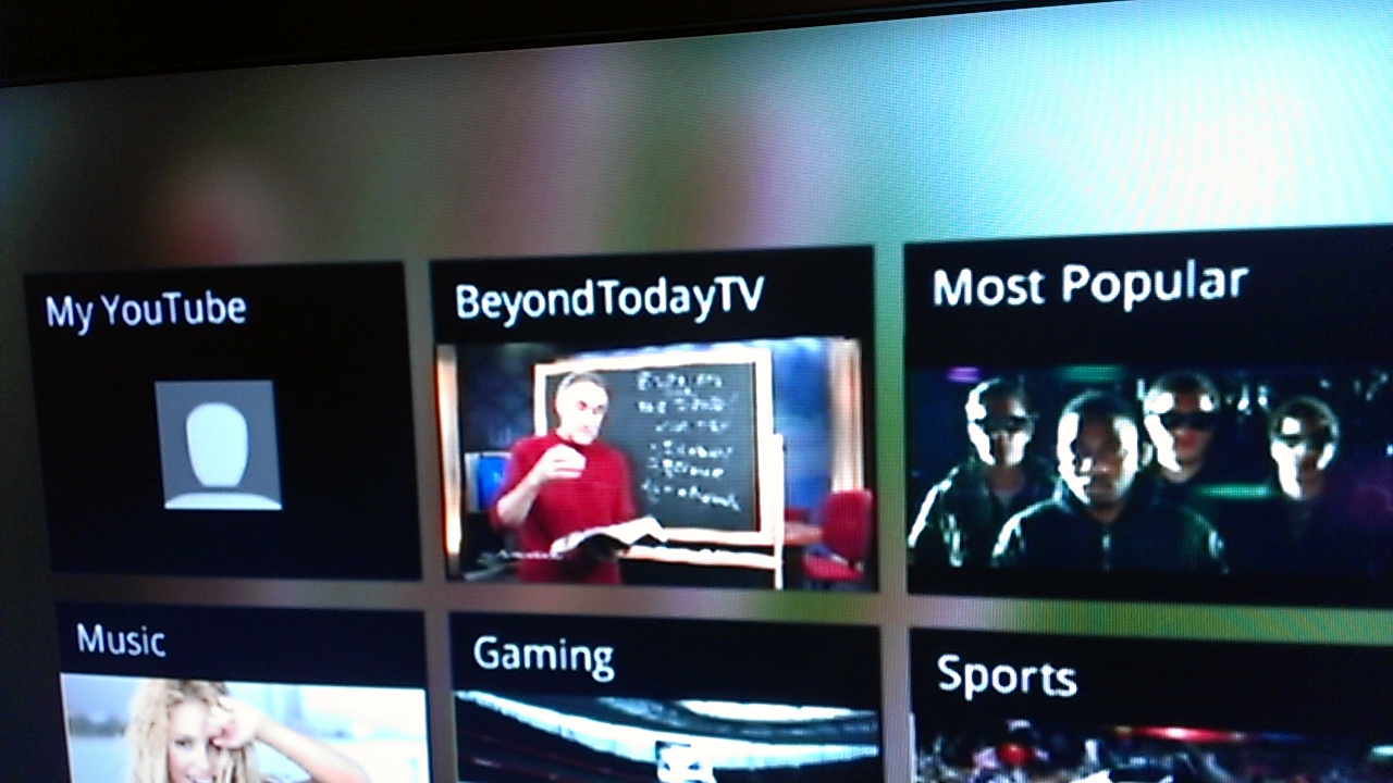 Beyond Today channel on the Wii