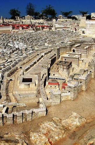 Model of Jerusalem in the Late Second Temple Period - Archaeology and the City o