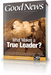 Good News cover - U.S. Presidents on Mount Rushmore