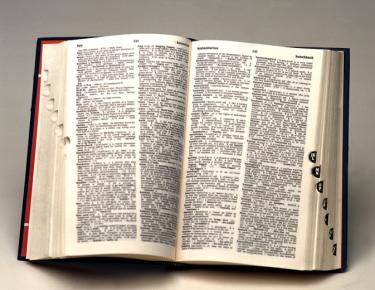 Open research book with tabs - Grammar Confuses the Nature of the Holy Spirit