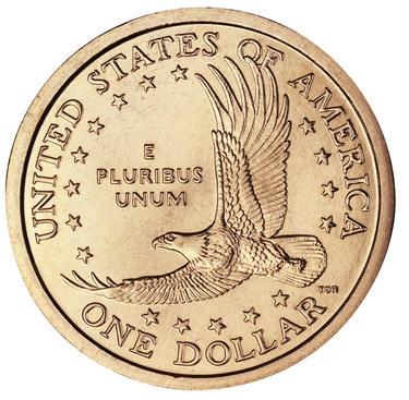 US $1 dollar coin