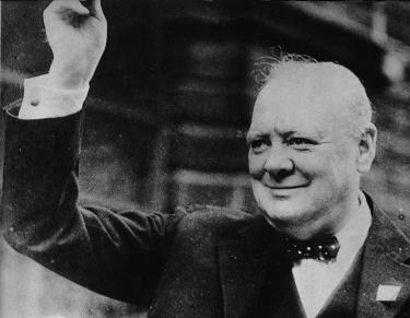 Winston Churchill raising hat - What Is True Leadership?