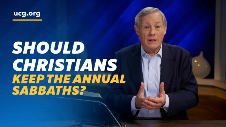 Beyond Today -- Should Christians Keep the Annual Sabbath? Beyond Today -- Should Christians Keep the Annual Sabbath?