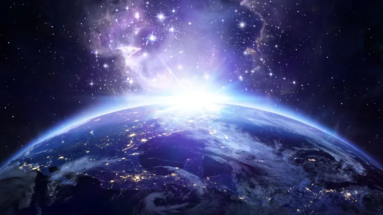 As society ignores the underlying reality of our existence and drifts farther from God and true values, is it any wonder that relations between people and nations continue to fray and worsen? The Earth from outerspace.