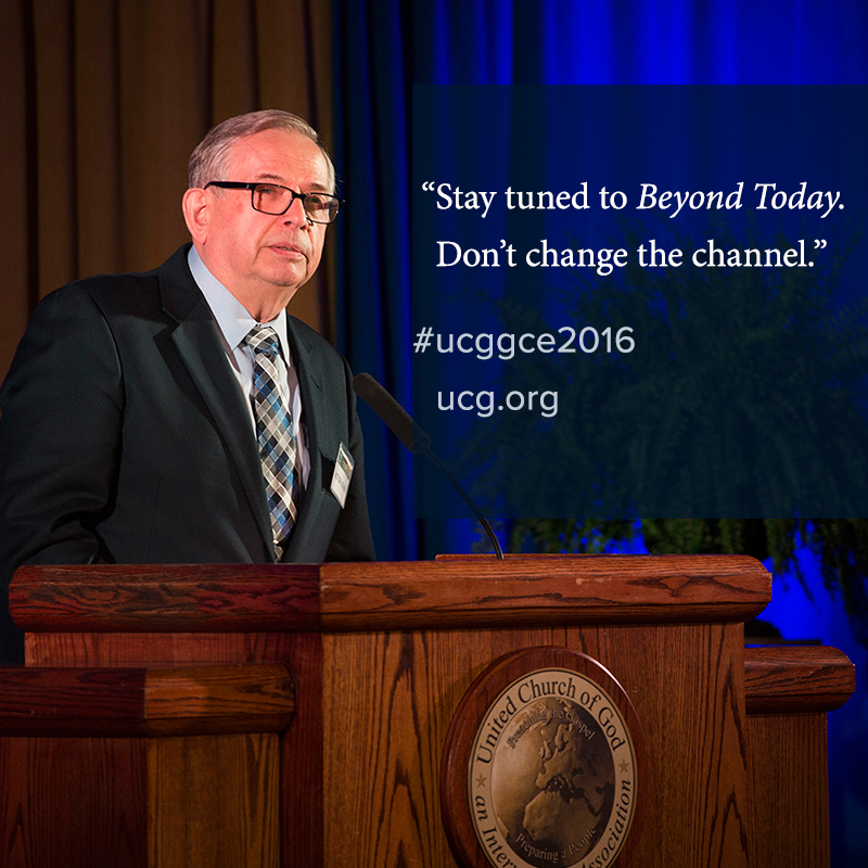Victor Kubik talks about the work of preaching the gospel through Beyond Today. Victor Kubik talks about the work of preaching the gospel through Beyond Today.