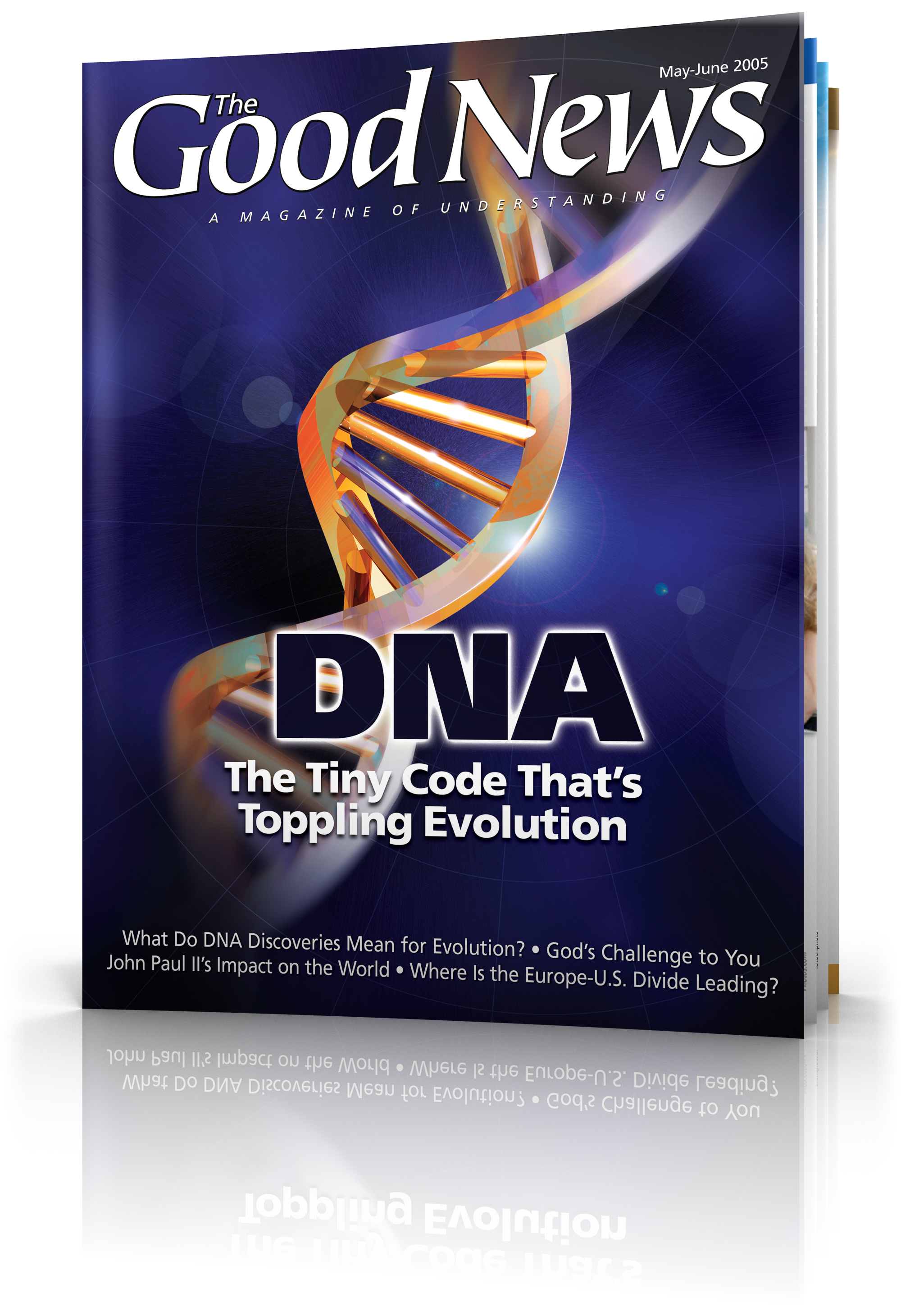 magazine 2005 june dna code god toppling evolution tiny issues united church issue ucg pdf