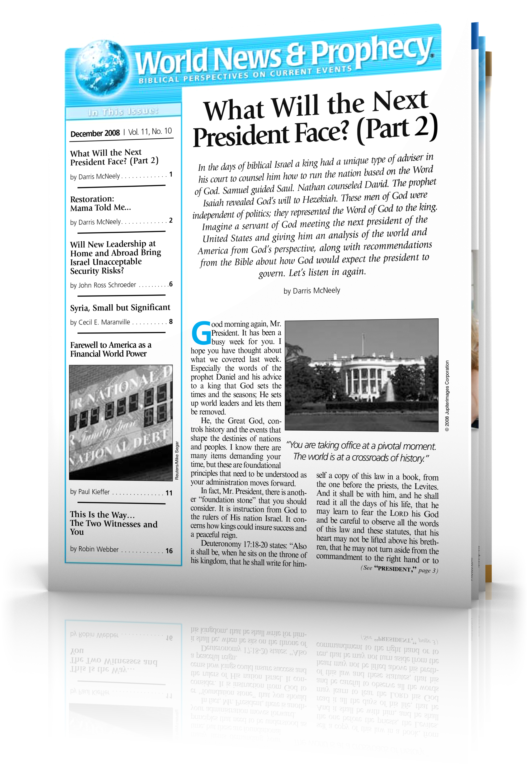 World News And Prophecy December 2008 United Church Of God