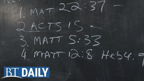 BT Daily -- The 10 Commandments in the New Testament - Part 4