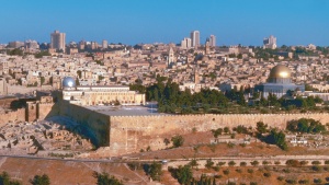 Panoramic view of Jerusalem.