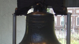 The Liberty Bell.