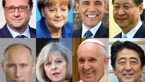 Various world leaders.