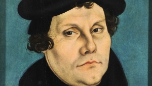 Painting of Martin Luther