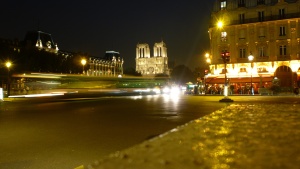 Street view of a city road somewhere in Europe.