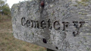 cemetery sign