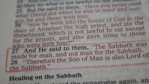 The Sabbath is in the New Testament