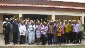 Group photo of the Accra, Ghana Feast of Tabernacles site. 