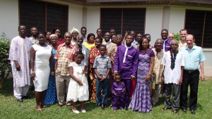 Brethren at the Feast in Accra, Ghana. 