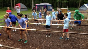 Campers at Camp Seven Mountains. 