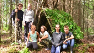 Campers at Camp Wildrose. 