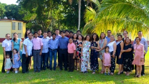 Group photo of campers and staff in Mexico.