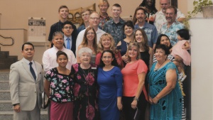 Brethren at the Feast in Mexico. 