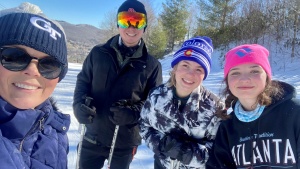 More than 60 people gathered in Sugar Mountain, North Carolina,  to ski and snowboard.