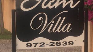 Villa sign