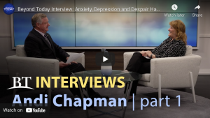 Peter Eddington talks with Andi Chapman about anxiety, depression and despair.