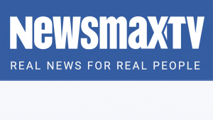 This is a graphic of the Newsmax TV logo.