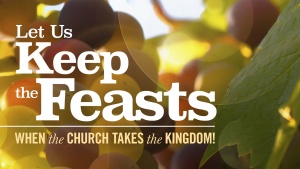 This is the title graphic of the "Let Us Keep the Feast" Bible study series.