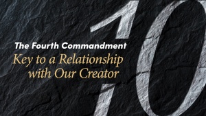 This is an image of the Fourth Commandment Bible study.