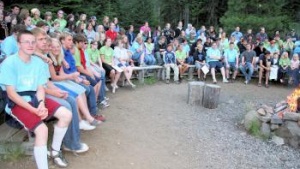 Camp Davidson Appreciates Lukers; Enjoys Campfires