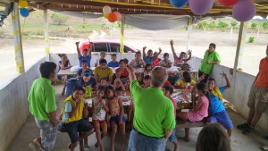 Campers and staff at the first United Youth Camp held in Brazil.