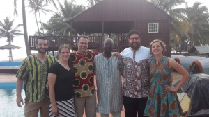 Volunteers from the most recent Good Works program in Nigeria. 