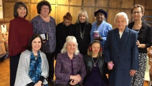 Greensborro, North Carolina Ladies Club group photo. 