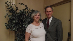 A photo of David and Sandy Mills. 