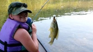 A member of the Little Rock, Arkansas, congregation enjoying some fishing!