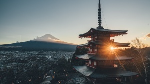 Mount Fuji in Japan