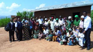 The group meeting in Buganda-Cibitoke Province in Burundi.