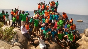 The campers and staff at the United Youth Camp in Kenya.