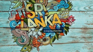 This is a image of the screen title for new ucg.org short film, Sri Lanka.