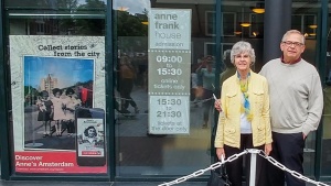 Kubiks visiting the Anne Frank House.