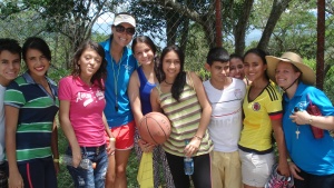 Campers in Colombia.