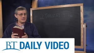 BT Daily: Two Rules To Interpreting Scripture