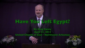 Have You Left Egypt?