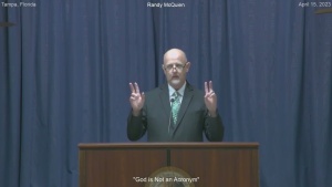 Randy McQuien "God is Not an Acronym"