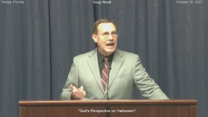 Doug Wendt "God's Perspective on Halloween"