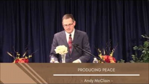 Andy McClain - Producing Peace - Sept. 19, 2020