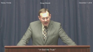 Doug Wendt " In God We Trust "