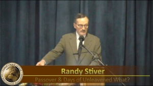 "Passover & Days of Unleavened What?" by Randy Stiver - Sermon 2022-02-12